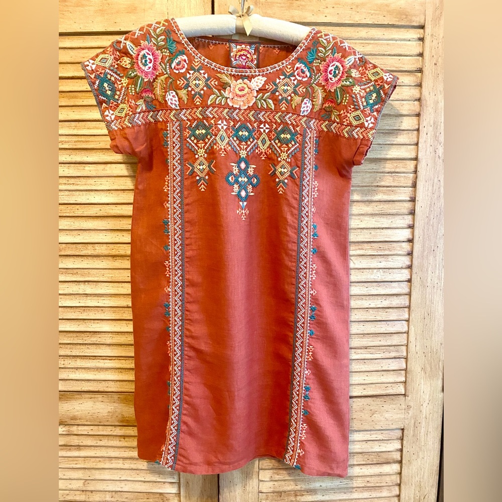 Johnny Was Linen Tunic